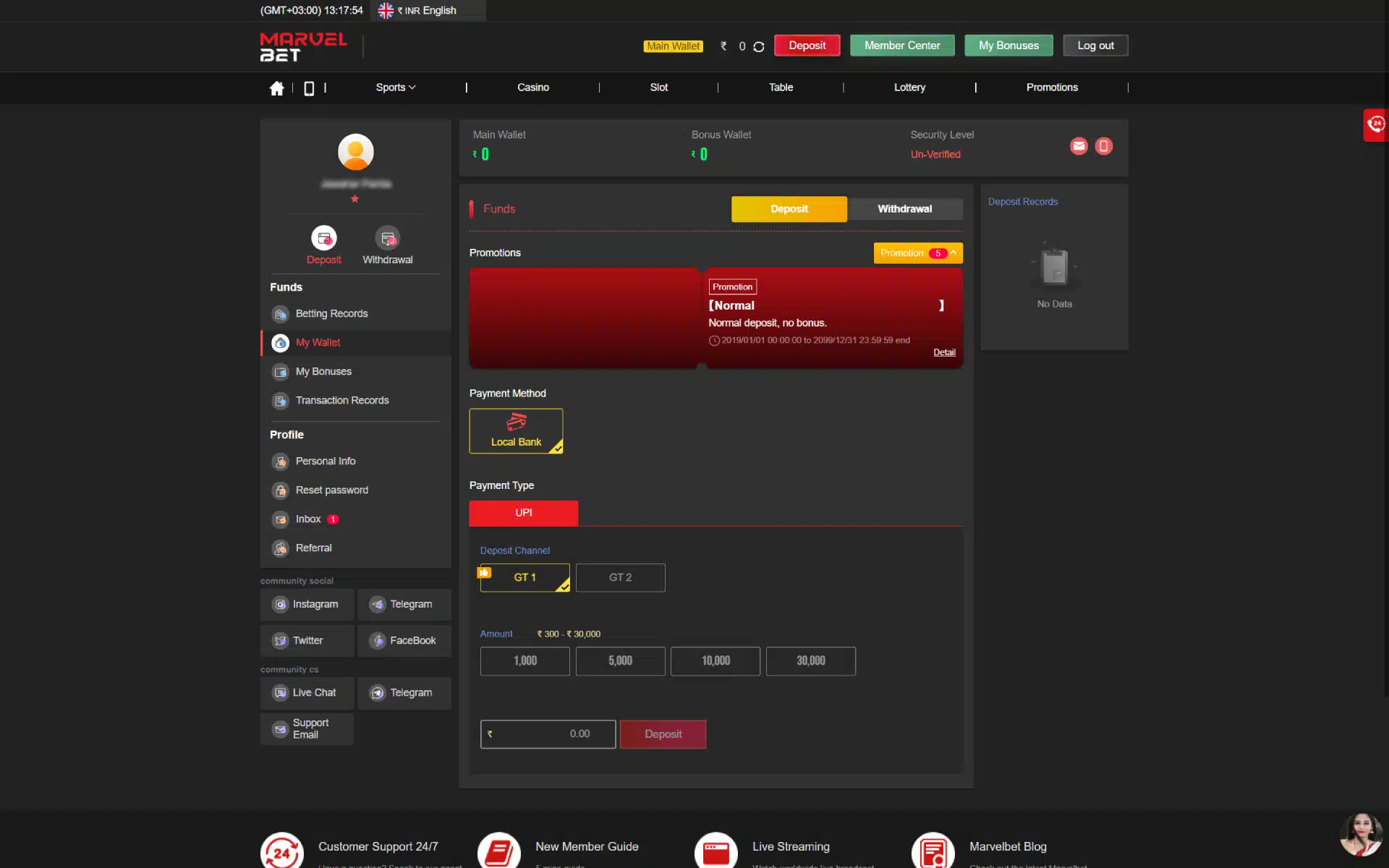 Marvelbet Deposit Options Explained